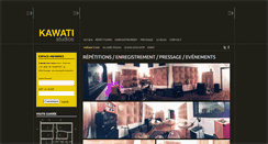 Desktop Screenshot of kawatistudios.com